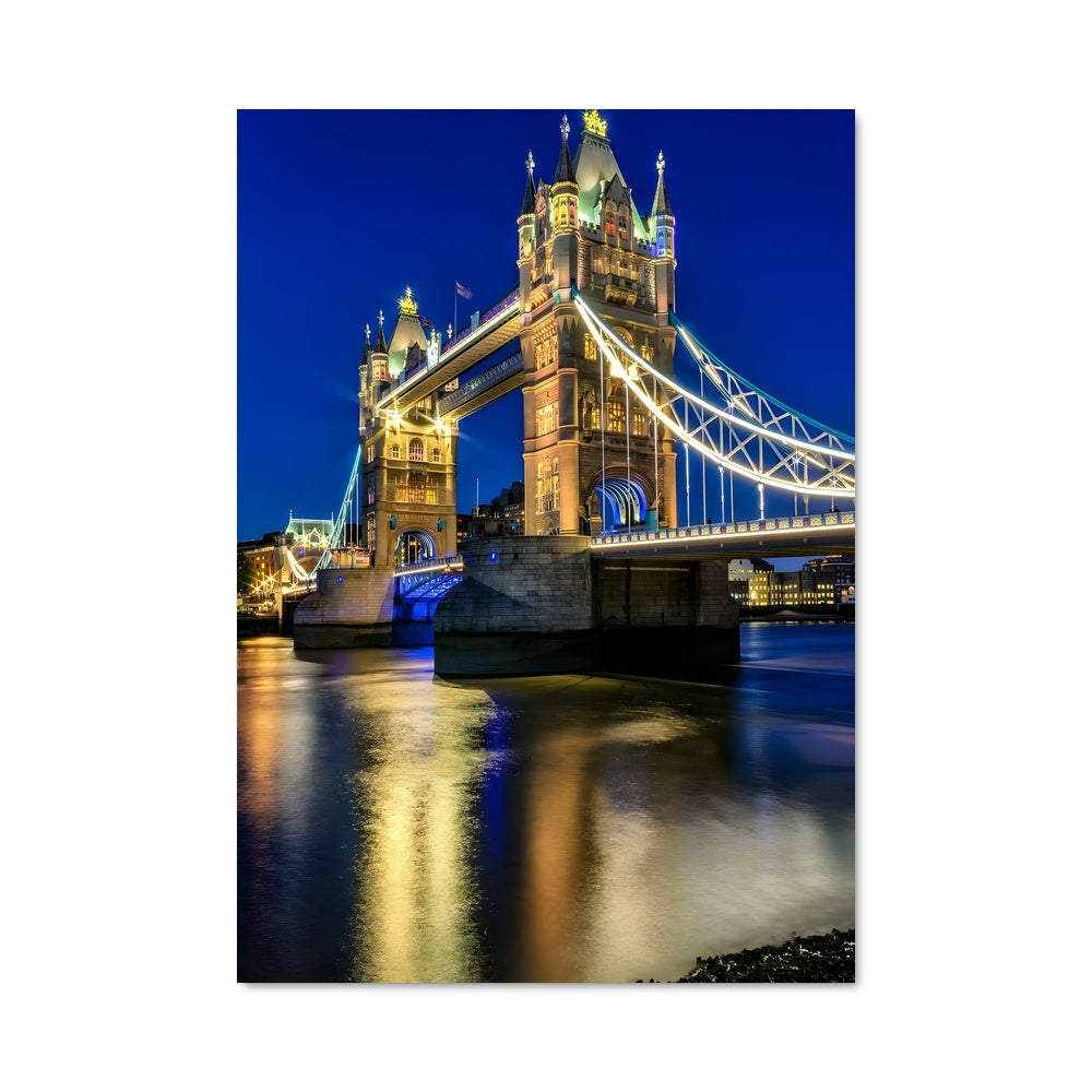 Poster Tower Bridge Illuminé