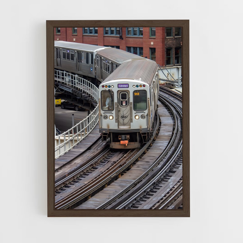 ap-trains-4 cadre Bois foncé