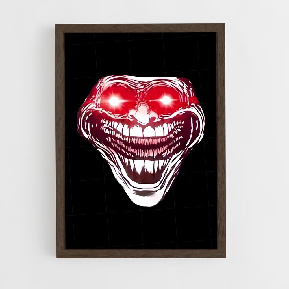 ap-trollface-1 cadre Bois foncé