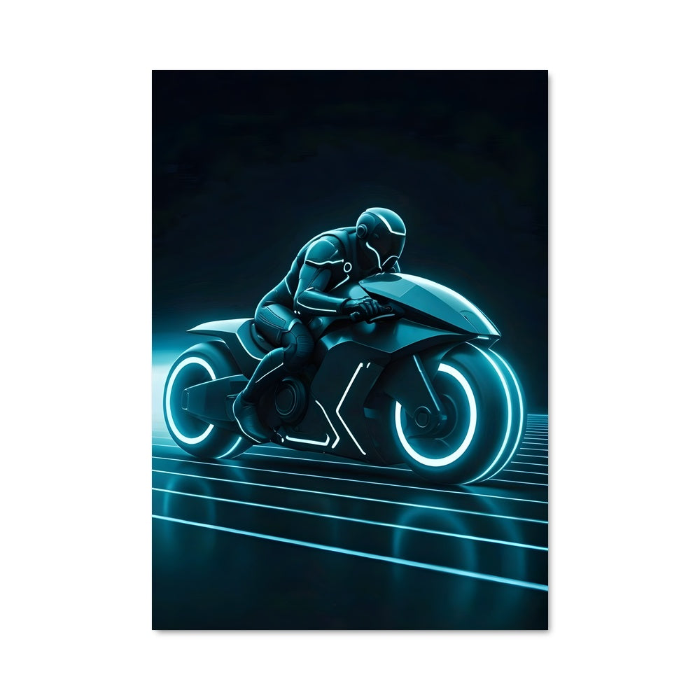 Poster Course Lumineuse