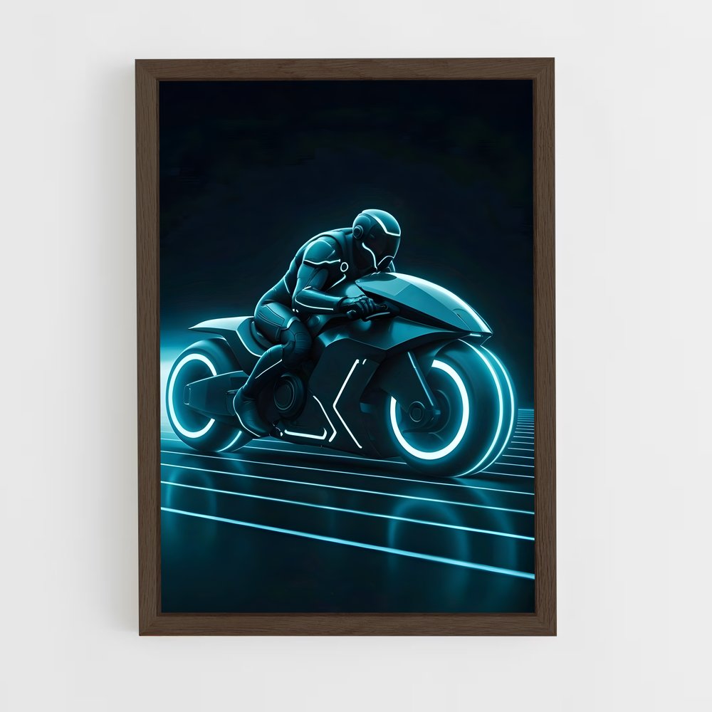 ap-tron lightcycle-2 cadre Bois foncé