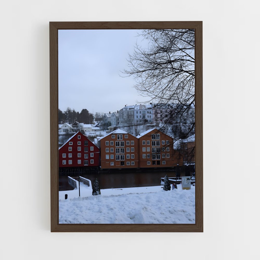 ap-trondheim-4 cadre Bois foncé