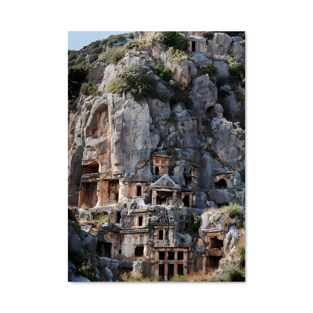 Poster Tombeaux Taillés