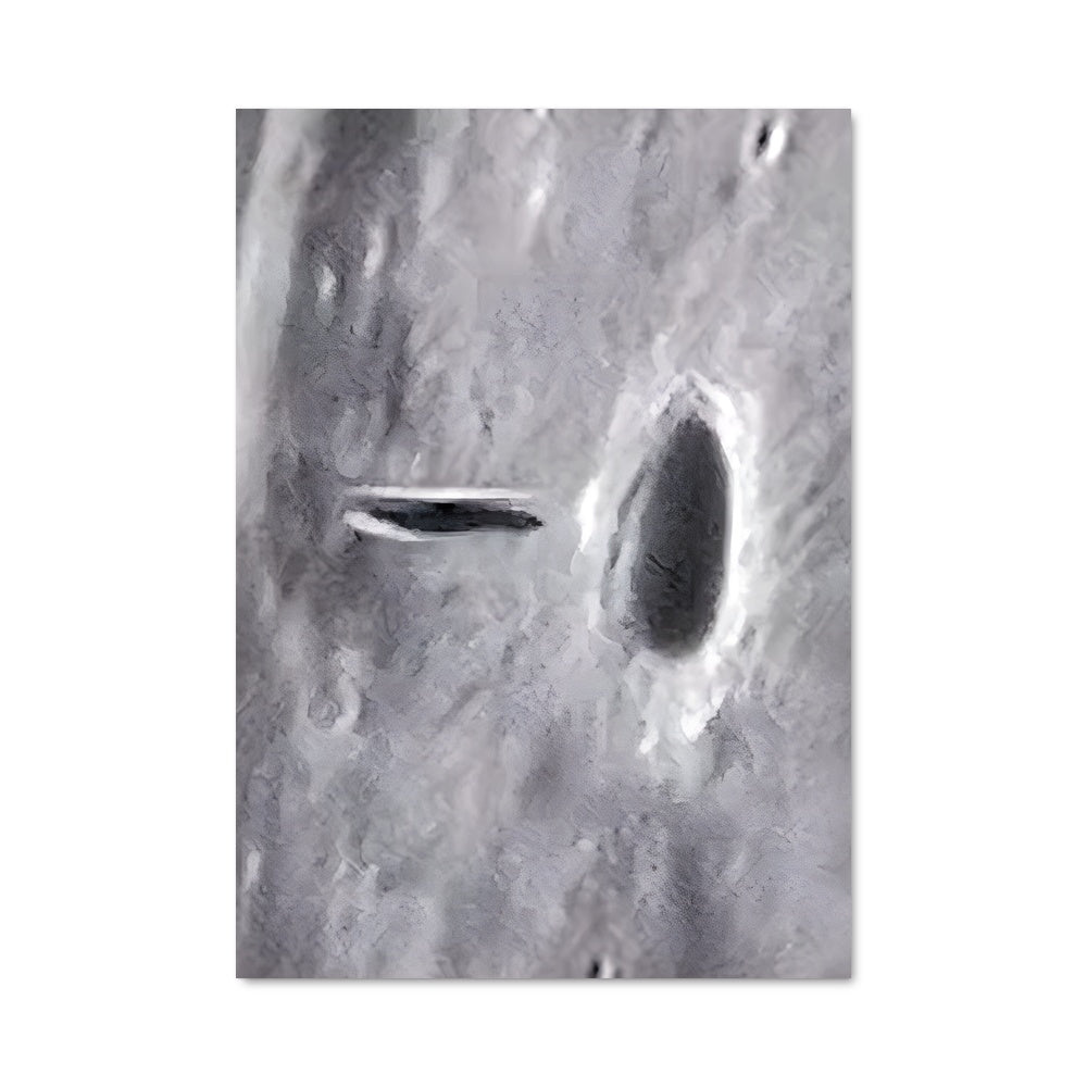 Poster Trou Noir Lunaire
