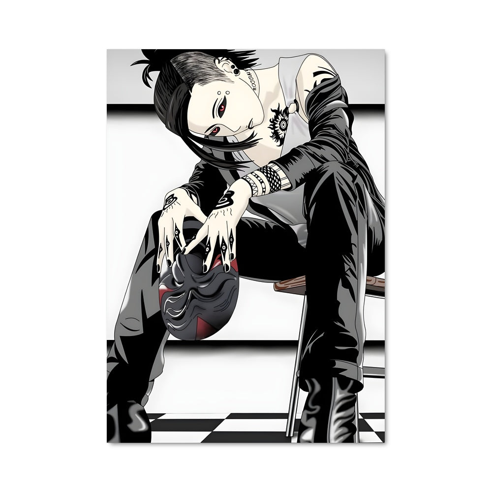 Poster Chic en Checkered