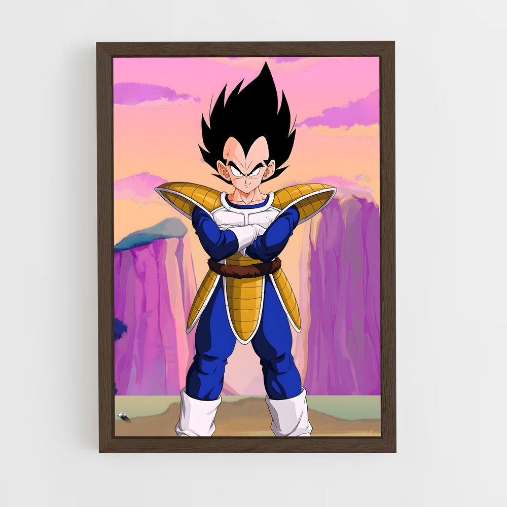 ap-vegeta-19 cadre Bois foncé