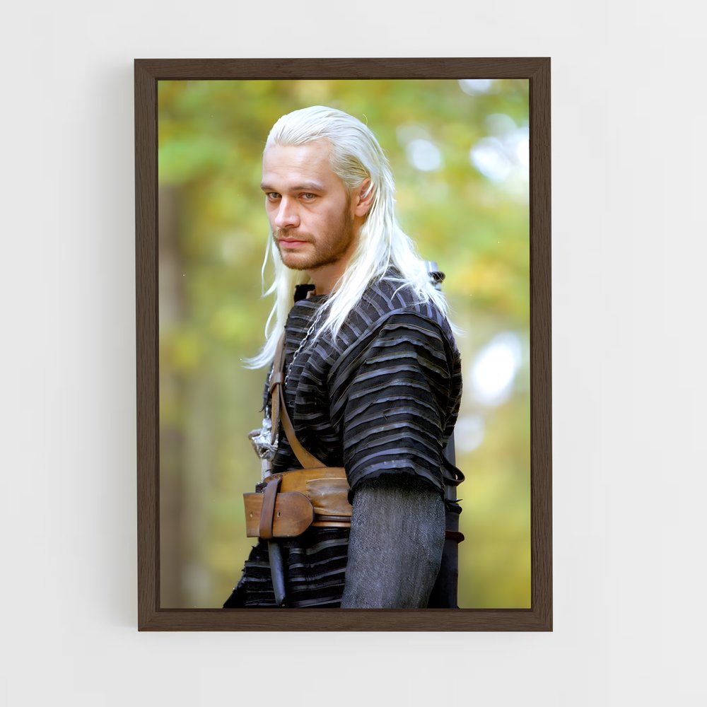 ap-vesemir kaer morhen-6 cadre Bois foncé