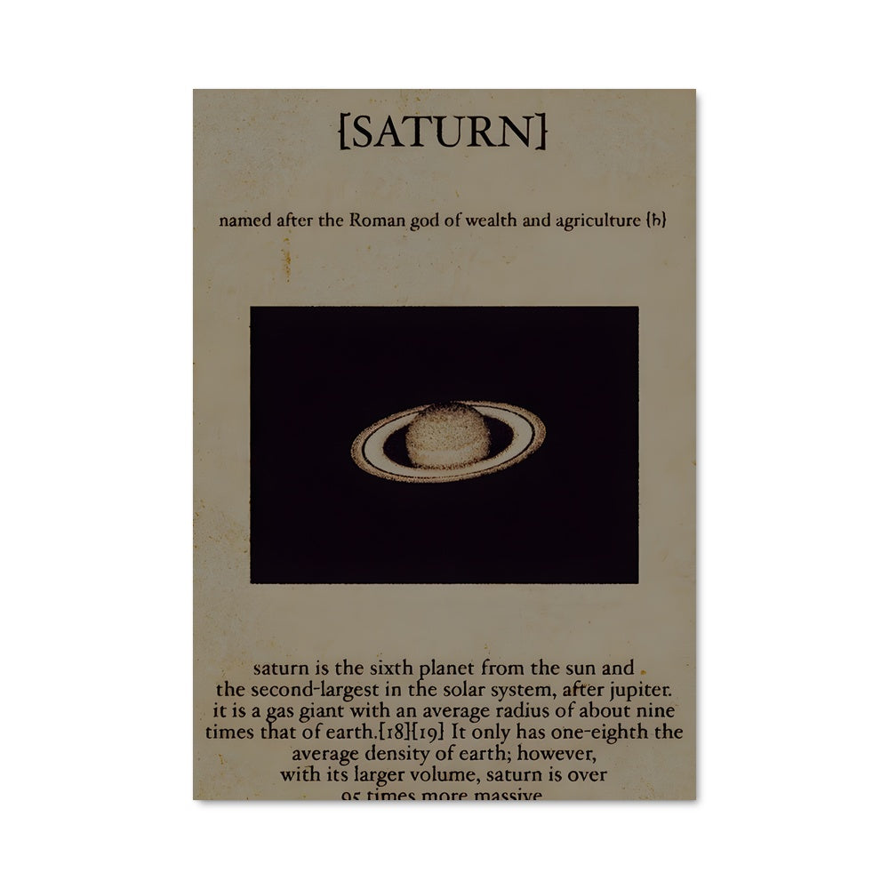 Poster Vintage astronomy 97640
