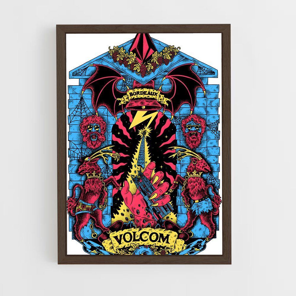 ap-volcom-2 cadre Bois foncé
