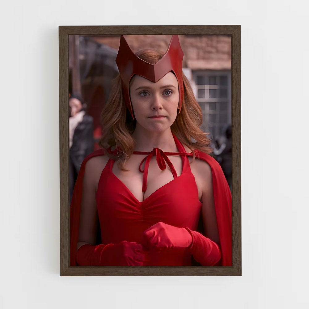 ap-wanda maximoff-5 cadre Bois foncé