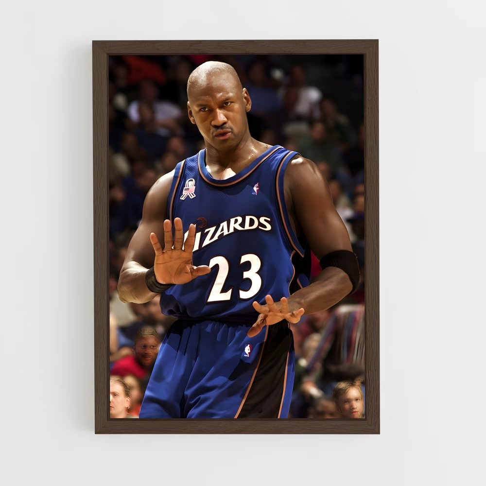 ap-washington wizards-1 cadre Bois foncé