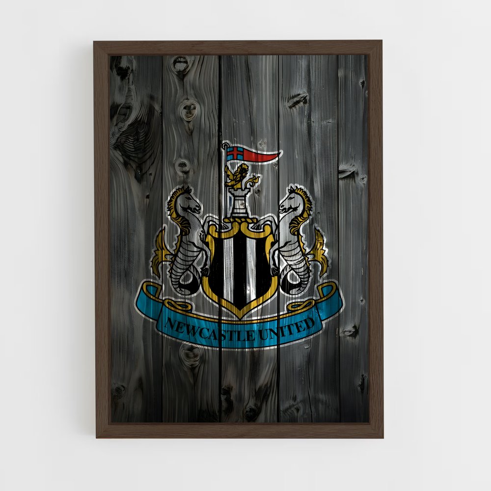 ap-western united fc-2 cadre Bois foncé