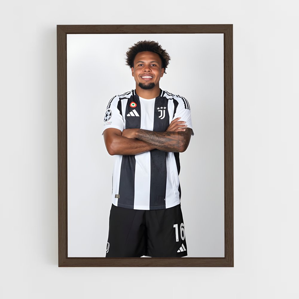 ap-weston mckennie-10 cadre Bois foncé