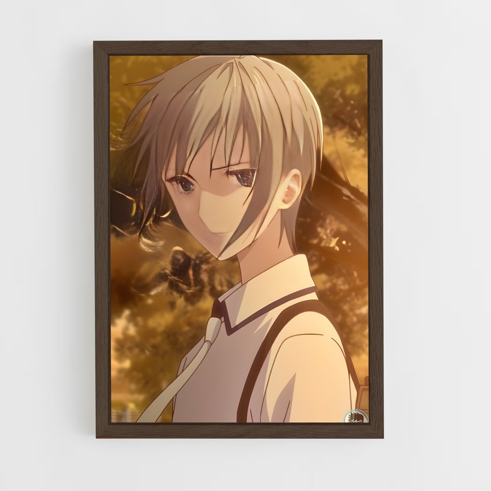 ap-yuki sohma-5 cadre Bois foncé