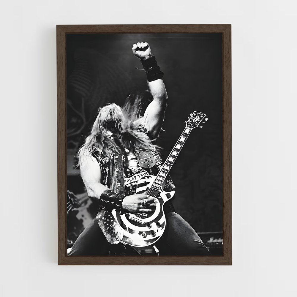 ap-zakk wylde-3 cadre Bois foncé