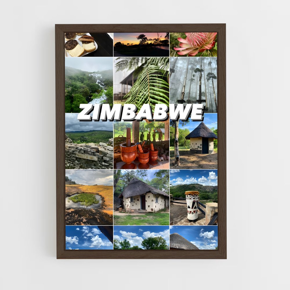 ap-zimbabwe-1 cadre Bois foncé
