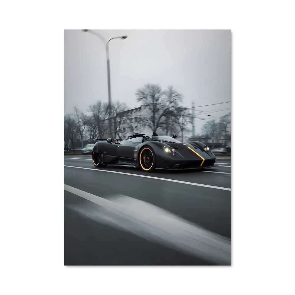 Poster Pluie d'Adrénaline