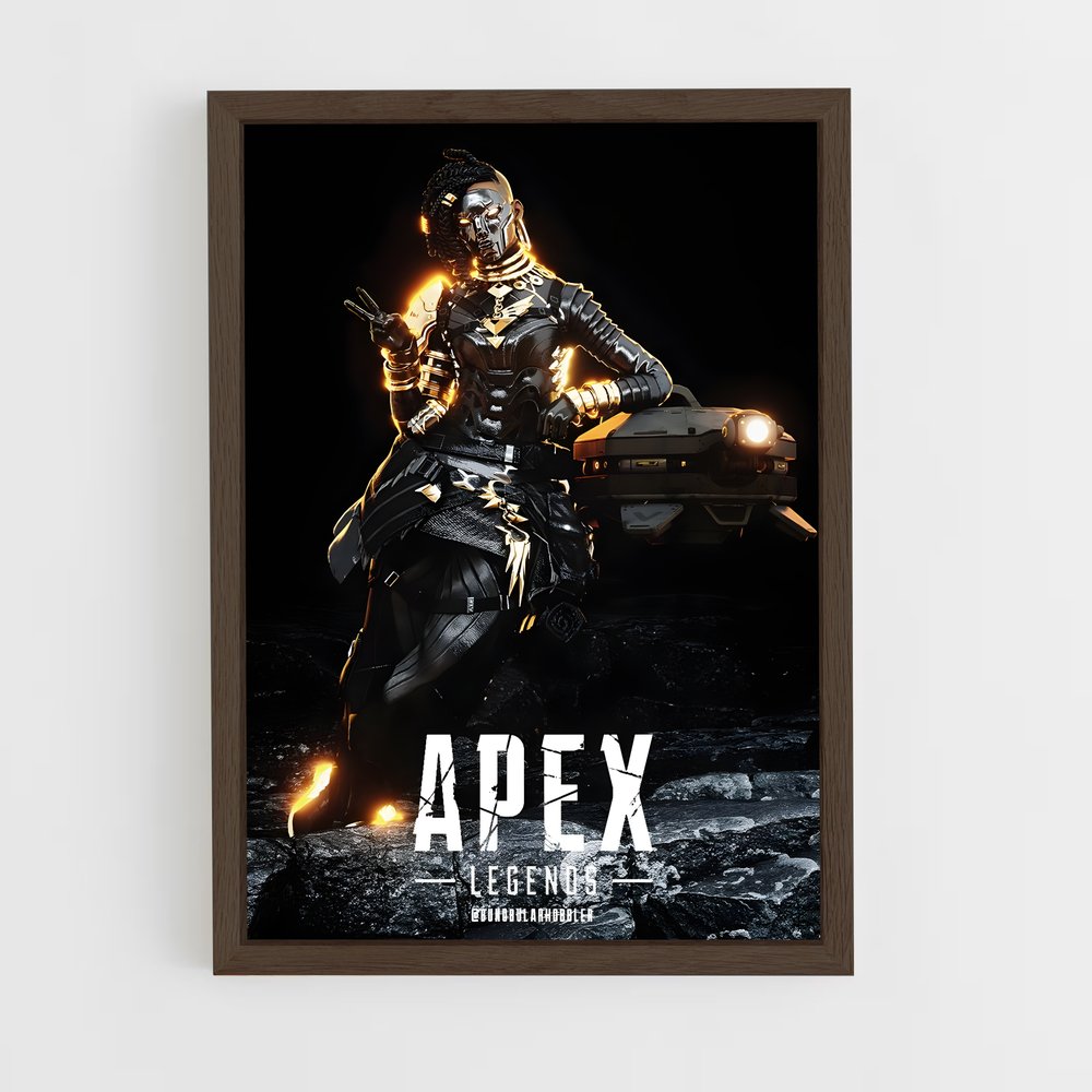 apex-12 cadre Bois foncé