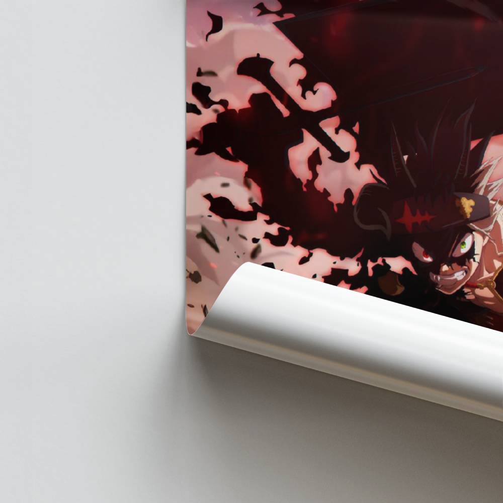 Dämonisches Schwert Asta Poster