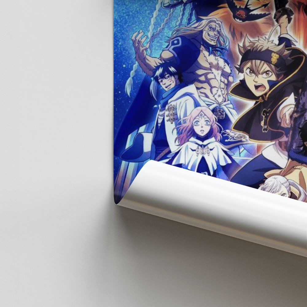 Poster Schwarzklee-Elfen