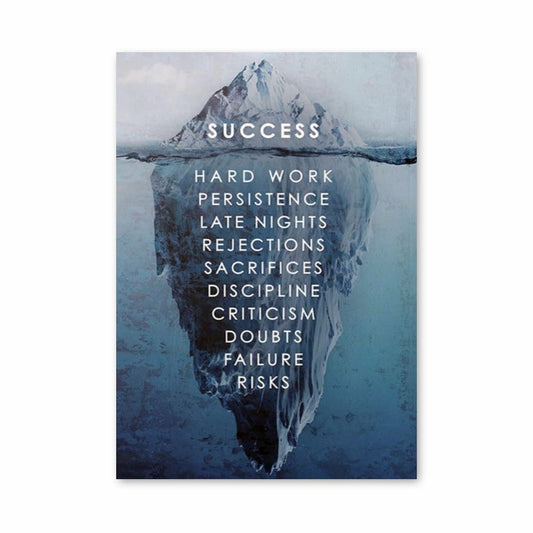 Poster Succès Iceberg