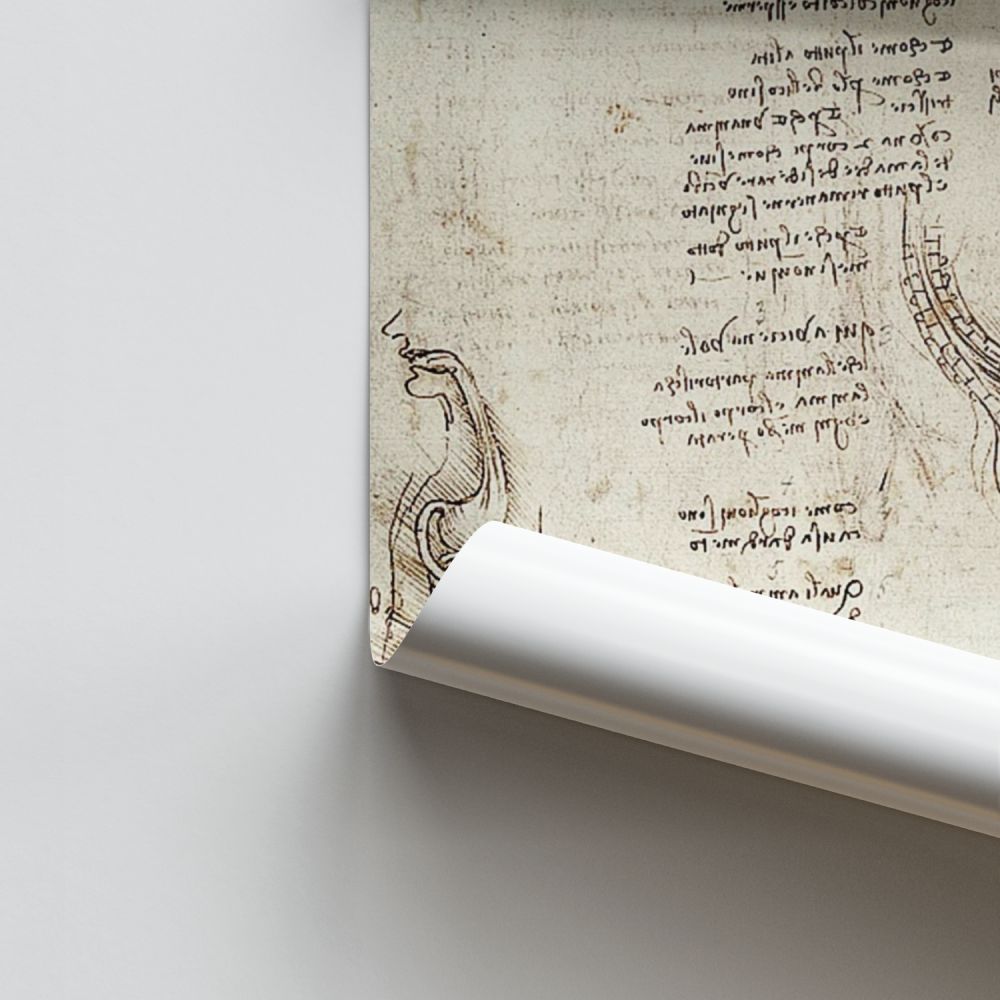 Poster Da Vinci Reproduktion