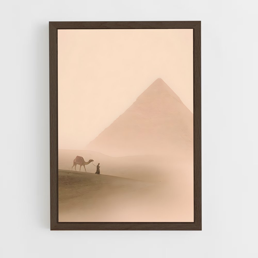 egypte-antique-1 cadre Bois foncé