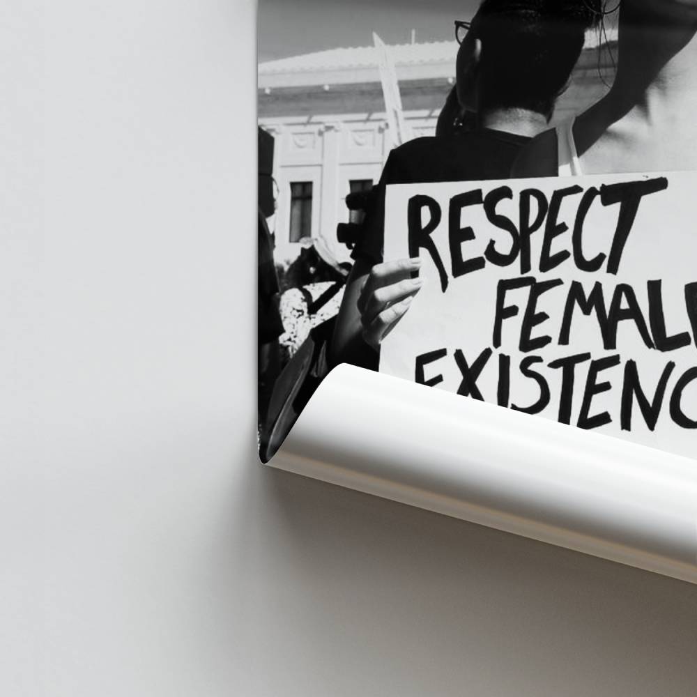 Poster Respect femme