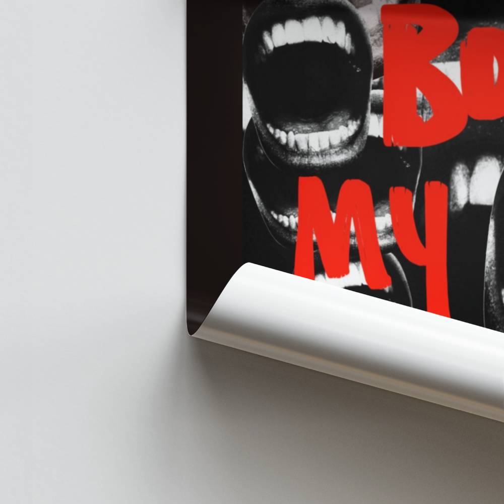 Poster Mein Körper ist meine Wahl