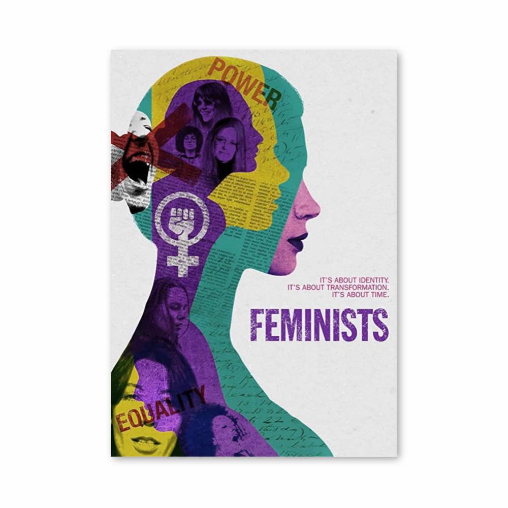 Poster Feministe Pouvoir