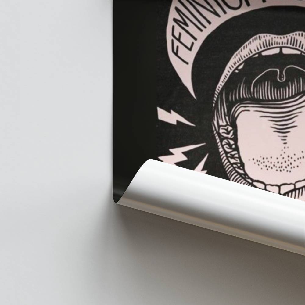 Poster Feministisch ist kein Schimpfwort