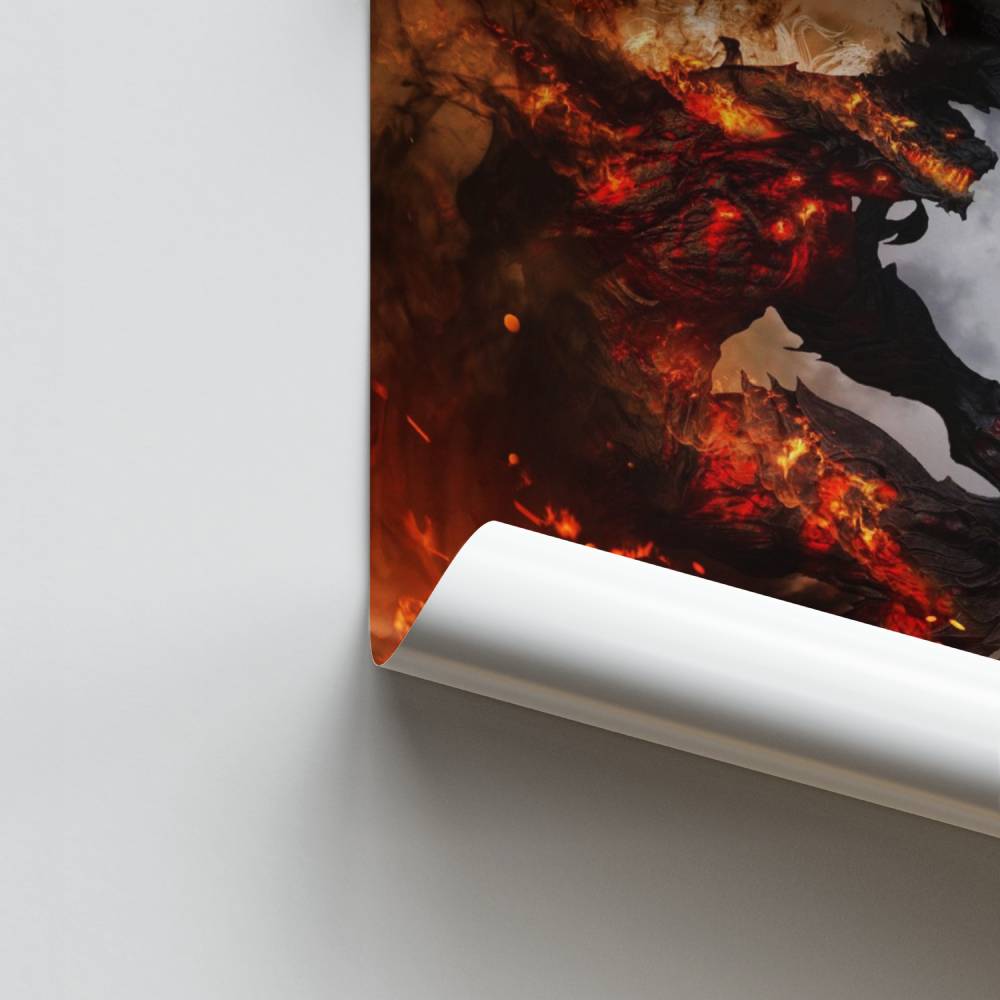 Poster Epische Schlacht Fantasy XVI