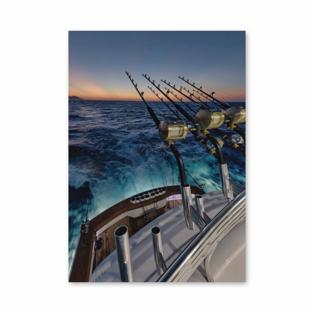 Poster Horizon Pêche