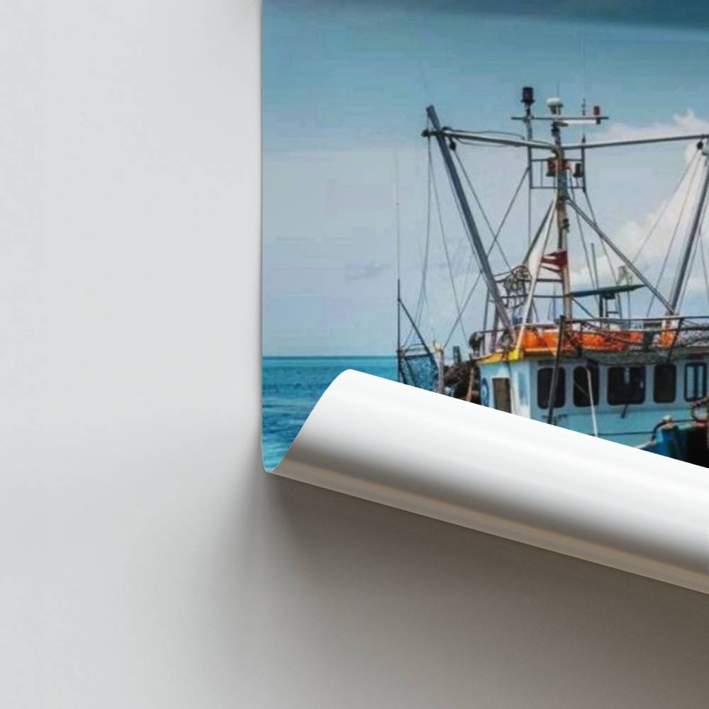 Poster Boot Offshore