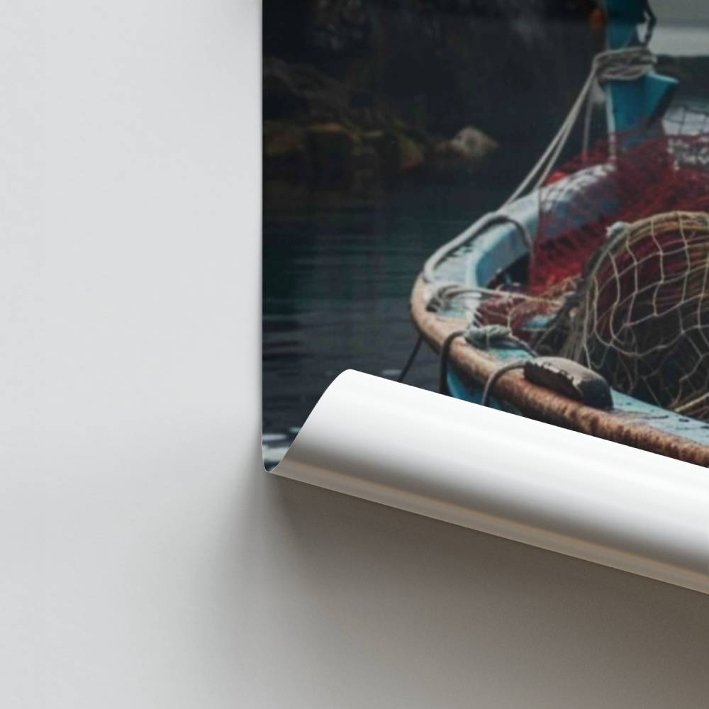 Fischerboot-Poster