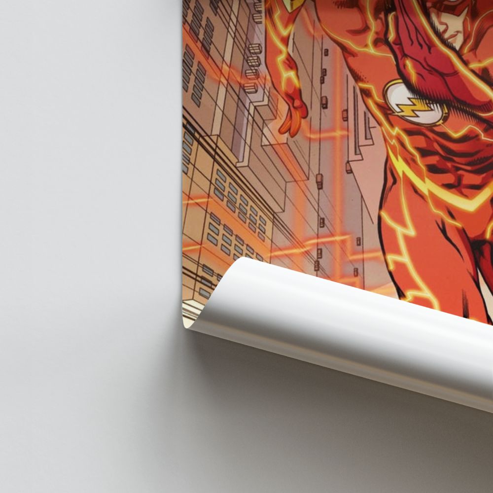 Flash-Gebäude-Poster