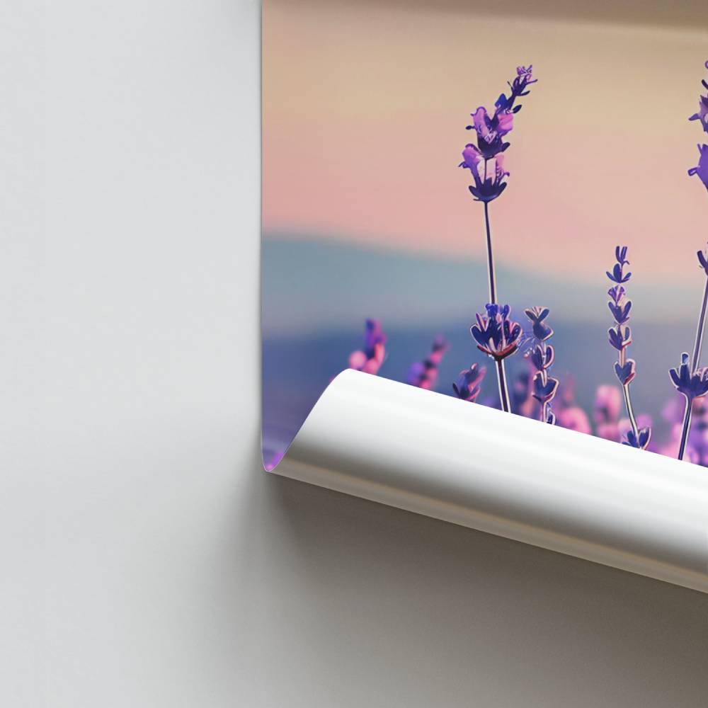 Twilight-Lavendel-Poster