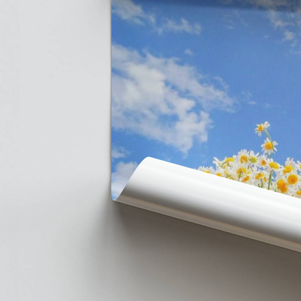 Poster Himmlische Schraffur