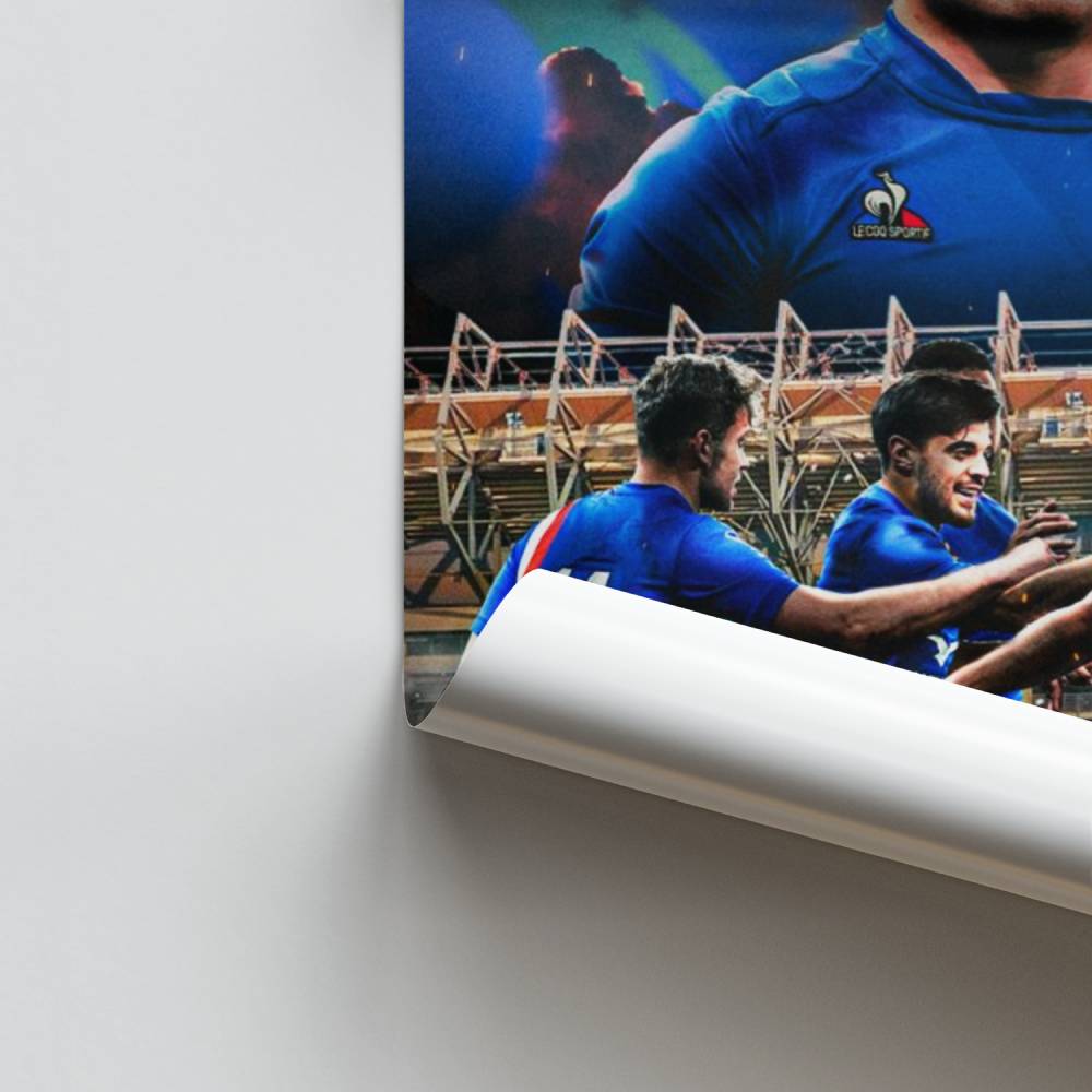 Poster Fierté Rugby France
