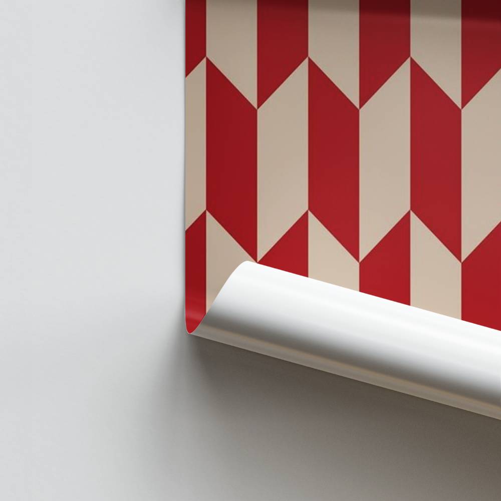 Geometrisches Illusionsplakat