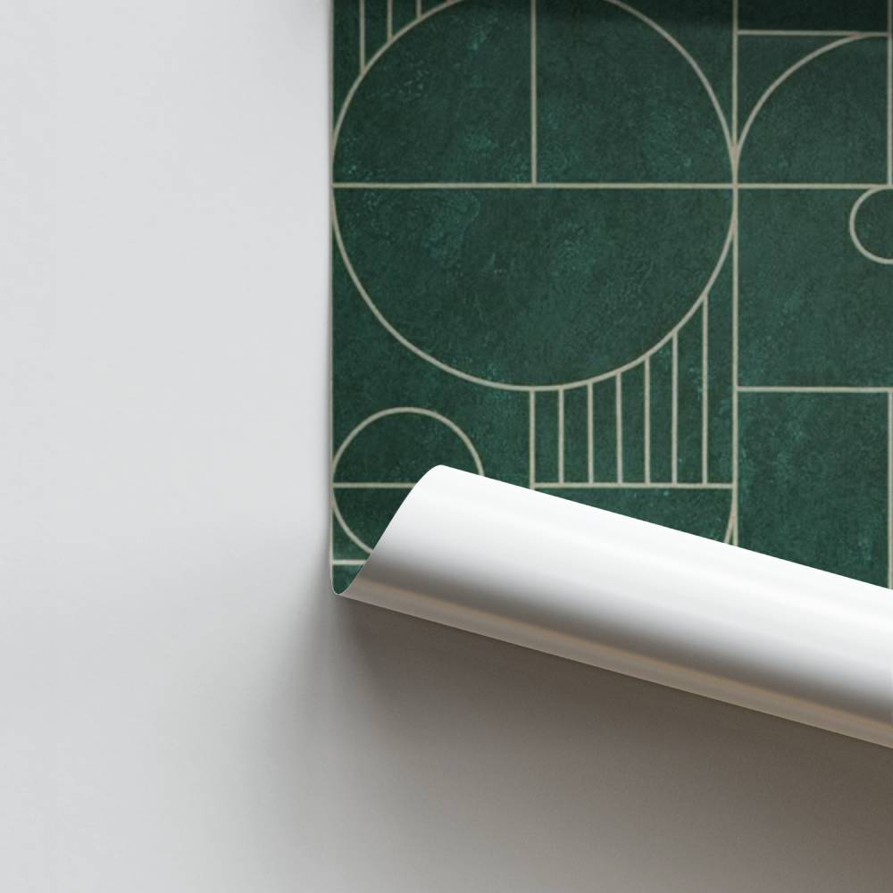 Geometrisches Harmonie-Poster
