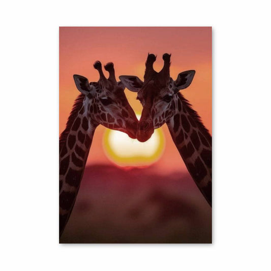 Poster Étreinte au Crépuscule