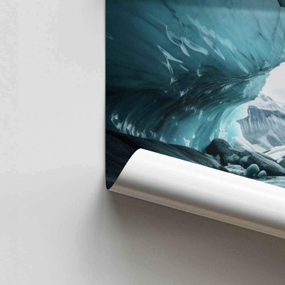 Poster Gletscherflucht