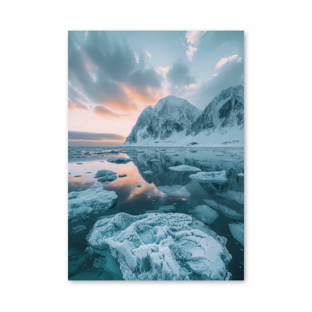 Poster Reflets Arctiques