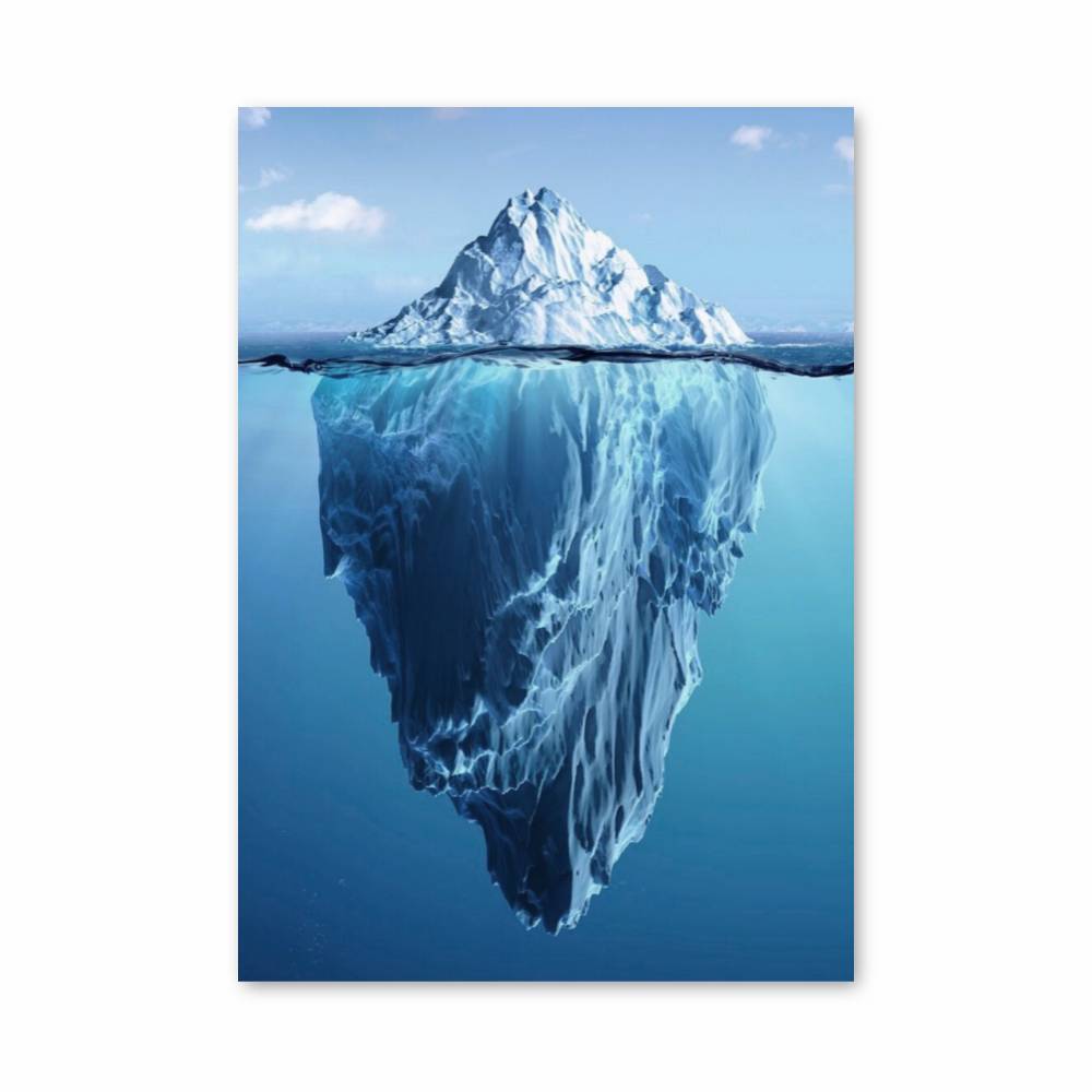 Poster Époustouflant Glacier