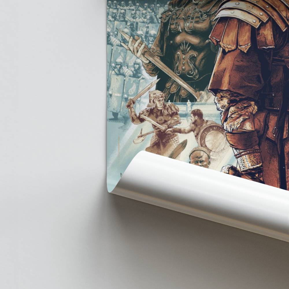 Römisches Kriegerplakat