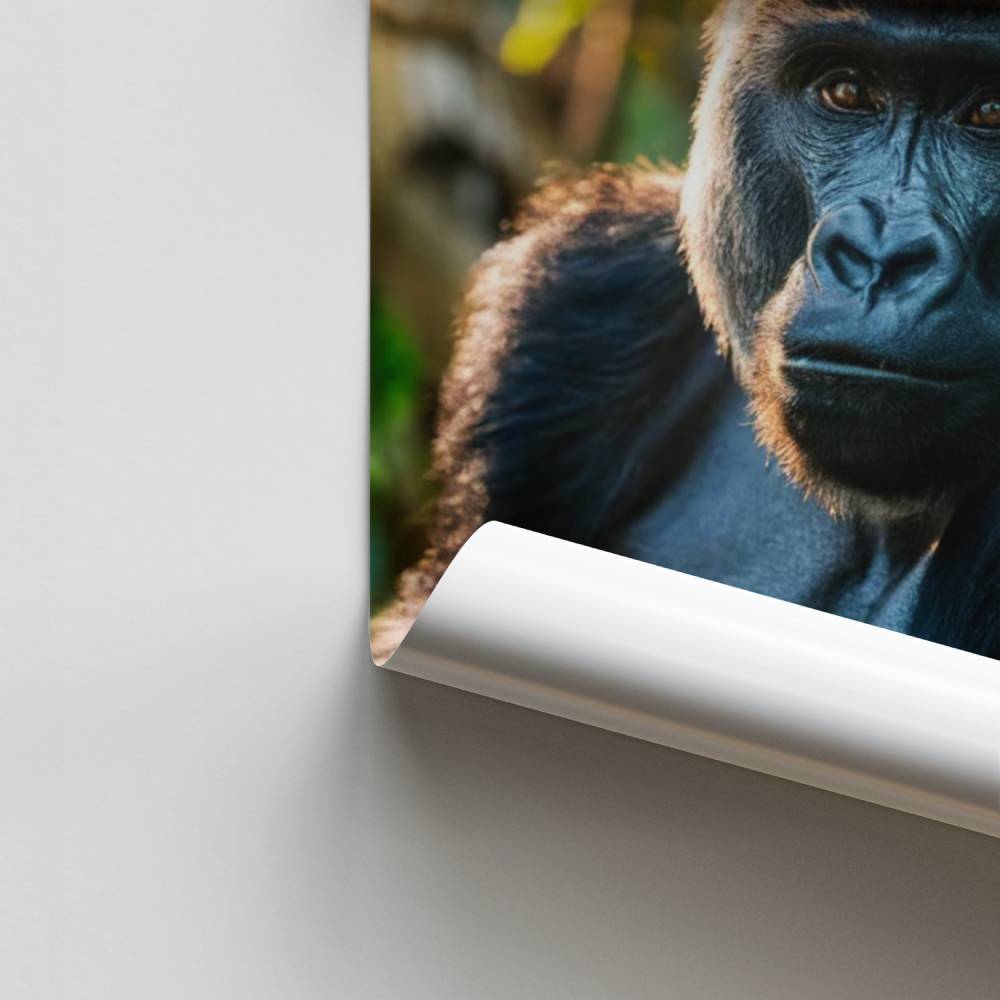 Poster Majestätischer Gorilla