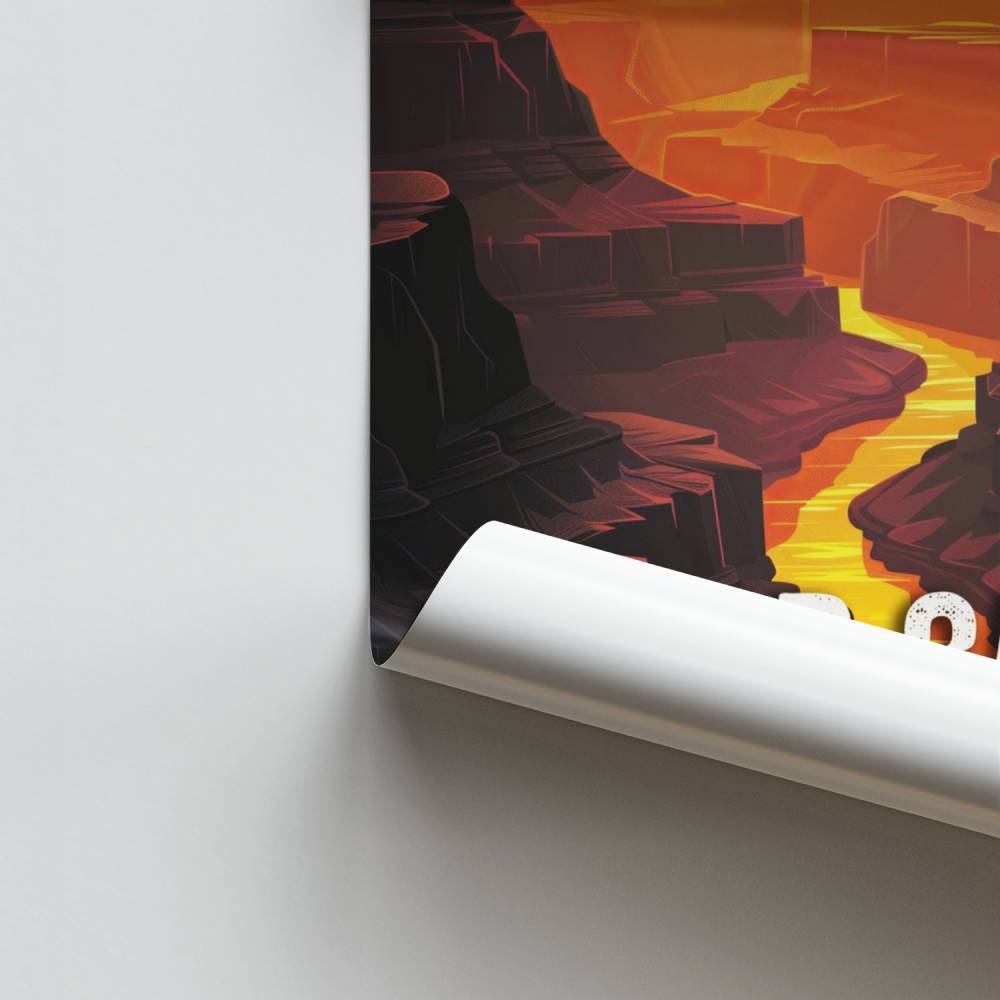 Glitzer des Grand Canyon Posters