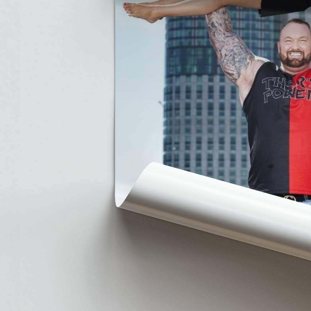 Poster Stärke und Leichtigkeit