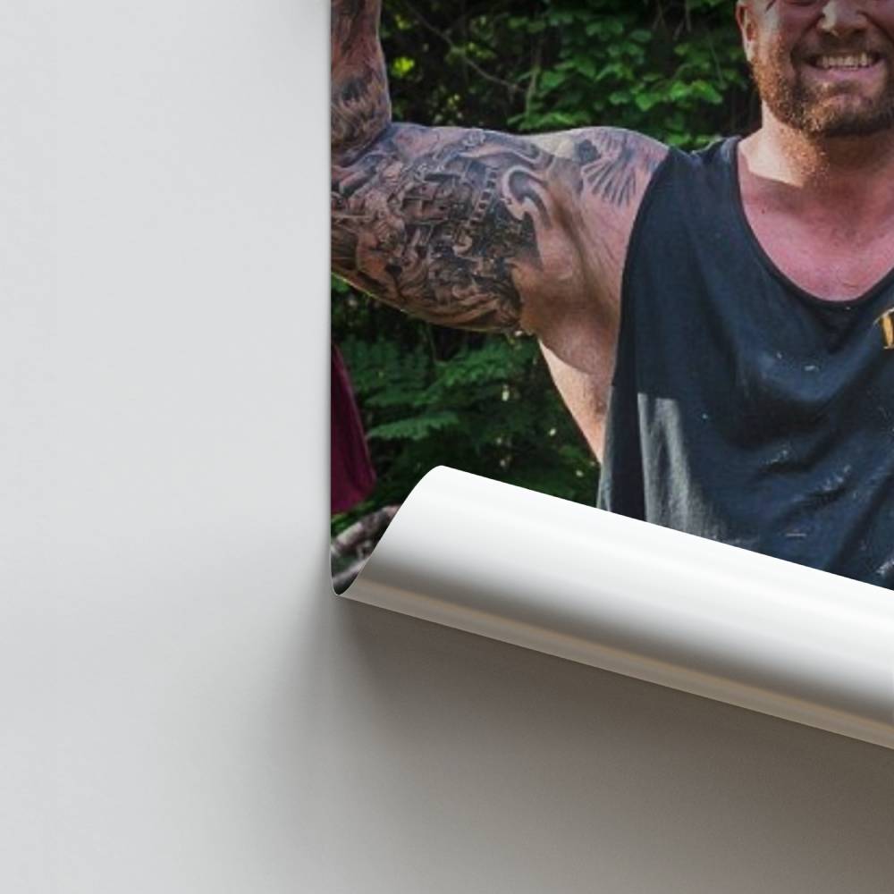 Poster Stärke und Kraft